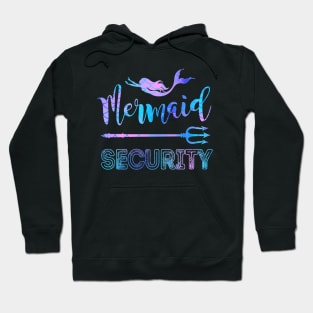 Merman Mermaid Security Hoodie